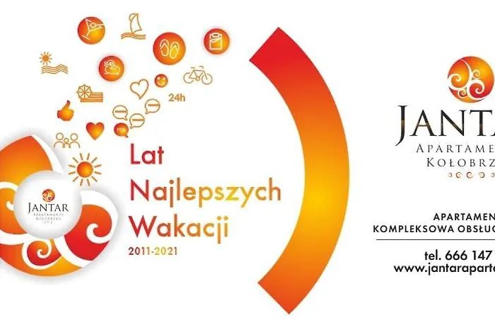 Jantar - Promenada Апартаменты Колобжег